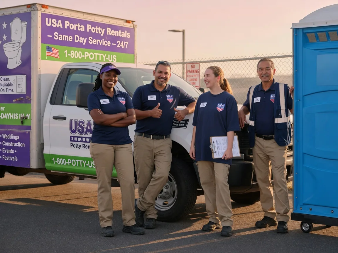 Porta Potty Rental company in Steger, IL