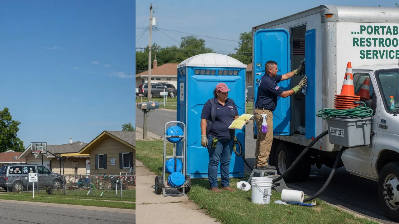 Portable Toilet Rental in Steger, IL near me